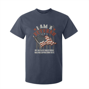 Veteran Pride T Shirt For Kid My Oath Has No Expiration TS09 Navy Print Your Wear