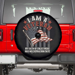 Veteran Pride Spare Tire Cover My Oath Has No Expiration TS09 Black Print Your Wear