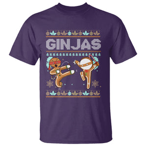 Ginjas Gingerbread Ninjas Funny Christmas T Shirt TS09 Printyourwear