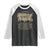 Black History Raglan Shirt 1619 Sixteen-Nineteen Established TS09 Black White Print Your Wear