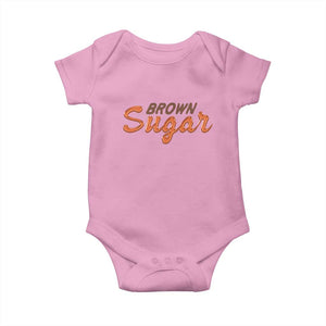 Melanin African Pride Baby Onesie Brown Sugar TS09 Light Pink Print Your Wear