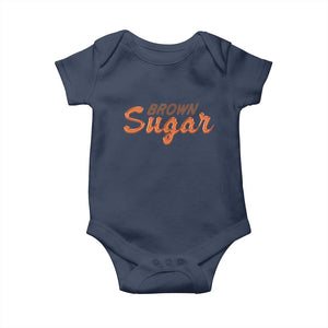 Melanin African Pride Baby Onesie Brown Sugar TS09 Navy Print Your Wear