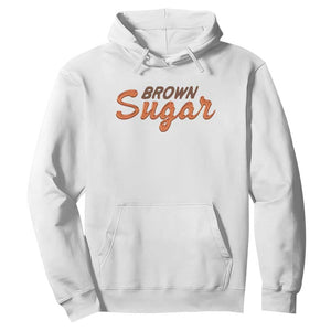 Melanin African Pride Hoodie Brown Sugar TS09 White Print Your Wear