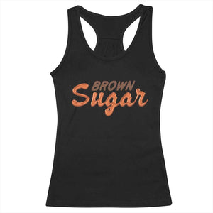 Melanin African Pride Racerback Tank Top Brown Sugar TS09 Black Print Your Wear