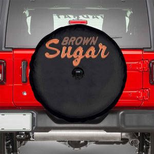 Melanin African Pride Spare Tire Cover Brown Sugar TS09 Black Print Your Wear