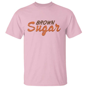 Melanin African Pride T Shirt Brown Sugar TS09 Light Pink Print Your Wear