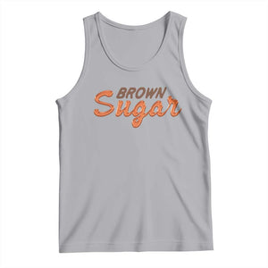 Melanin African Pride Tank Top Brown Sugar TS09 Athletic Heather Print Your Wear