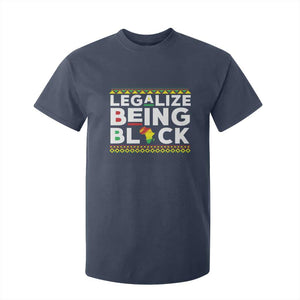 Black Pride T Shirt For Kid Legalize Being Black History Month TS09 Navy Print Your Wear