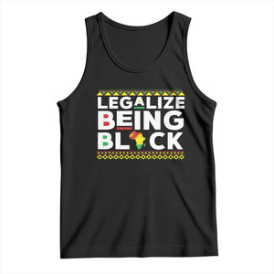 Black Pride Tank Top Legalize Being Black History Month TS09 Black Print Your Wear