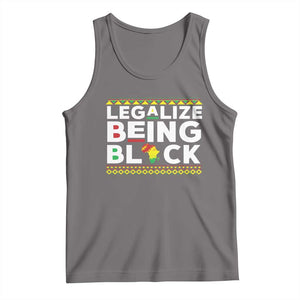 Black Pride Tank Top Legalize Being Black History Month TS09 Deep Heather Print Your Wear