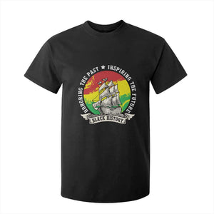 Black History Pride T Shirt For Kid Honoring The Past Inspiring The Future TS09 Black Print Your Wear