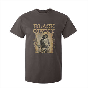 Nat Love Black Cowboy T Shirt For Kid African American Cowboys Black History TS09 Dark Chocolate Print Your Wear