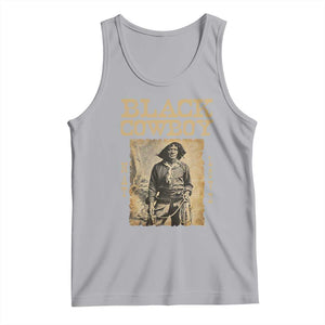 Nat Love Black Cowboy Tank Top African American Cowboys Black History TS09 Athletic Heather Print Your Wear