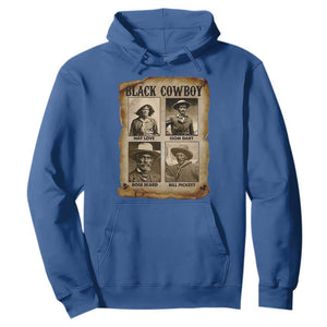 Black Cowboy Hoodie African American Legendary Cowboys Black History TS09 Royal Blue Print Your Wear