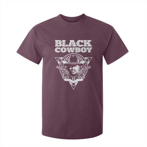 African American Cowboy Black History T Shirt For Kid TS09 Maroon Print Your Wear