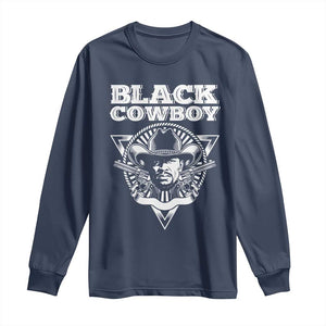 African American Cowboy Black History Long Sleeve Shirt TS09 Navy Print Your Wear