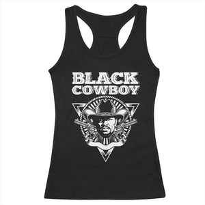 African American Cowboy Black History Racerback Tank Top TS09 Black Print Your Wear