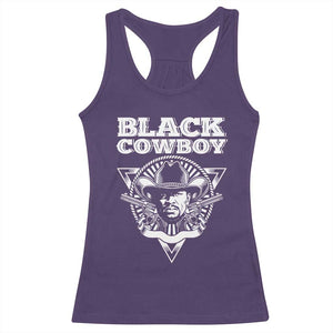 African American Cowboy Black History Racerback Tank Top TS09 Purple Print Your Wear