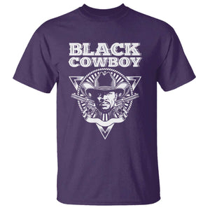 African American Cowboy Black History T Shirt TS09 Purple Print Your Wear