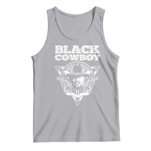 African American Cowboy Black History Tank Top TS09 Athletic Heather Print Your Wear