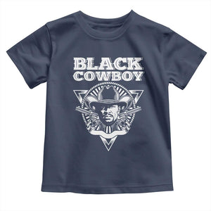 African American Cowboy Black History Toddler T Shirt TS09 Navy Print Your Wear