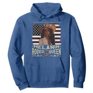 Black Cowgirl Hoodie Melanin Rodeo Queen African American TS09 Royal Blue Print Your Wear