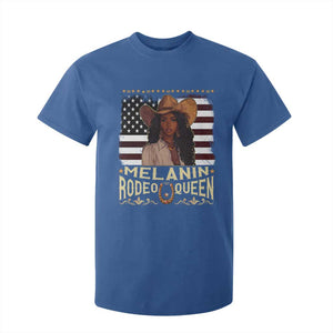 Black Cowgirl T Shirt For Kid Melanin Rodeo Queen African American TS09 Royal Blue Print Your Wear