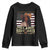 Black Cowgirl Youth Sweatshirt Melanin Rodeo Queen African American TS09 Black Print Your Wear