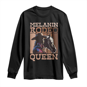 African American Cowgirl Long Sleeve Shirt Melanin Rodeo Queen TS09 Black Print Your Wear