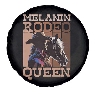 African American Cowgirl Spare Tire Cover Melanin Rodeo Queen TS09 Print Your Wear