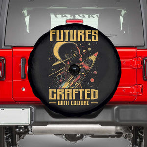 Afrofuturism African American Spare Tire Cover Futures Crafted With Culture TS09 Black Print Your Wear