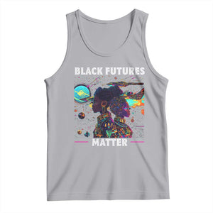 Afrofuturism African American Tank Top Black Futures Matter TS09 Athletic Heather Print Your Wear