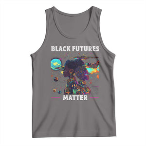 Afrofuturism African American Tank Top Black Futures Matter TS09 Deep Heather Print Your Wear