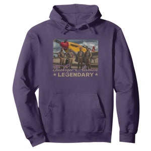 Tuskegee Airman Hoodie Legendary US Pilots Black History TS09 Purple Print Your Wear