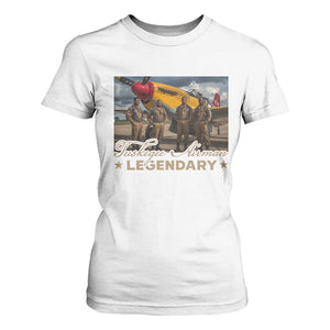 Tuskegee Airman T Shirt For Women Legendary US Pilots Black History TS09 White Print Your Wear