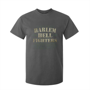 Harlem Hellfighters T Shirt For Kid American Black History Military Soldiers TS09 Dark Heather Print Your Wear