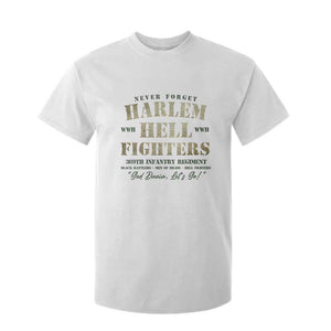 Harlem Hellfighters T Shirt For Kid American Black History Military Soldiers TS09 White Print Your Wear