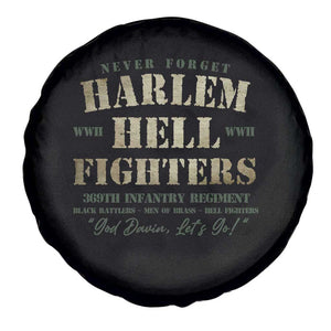 Harlem Hellfighters Spare Tire Cover American Black History Military Soldiers TS09 Print Your Wear