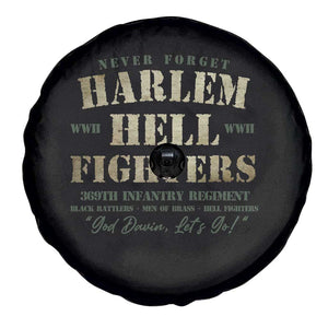 Harlem Hellfighters Spare Tire Cover American Black History Military Soldiers TS09 Print Your Wear