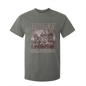 Harlem Hellfighters T Shirt For Kid The 369th Infantry Regiment American Black History Military Soldiers TS09 Military Green Print Your Wear