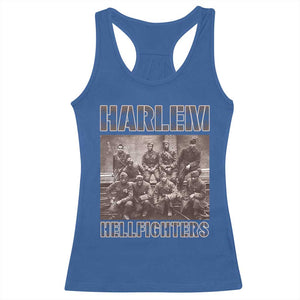 Harlem Hellfighters Racerback Tank Top The 369th Infantry Regiment American Black History Military Soldiers TS09 Royal Blue Print Your Wear