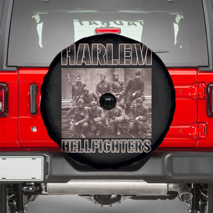 Harlem Hellfighters Spare Tire Cover The 369th Infantry Regiment American Black History Military Soldiers TS09 Black Print Your Wear