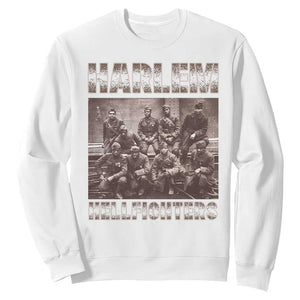 Harlem Hellfighters Sweatshirt The 369th Infantry Regiment American Black History Military Soldiers TS09 White Print Your Wear