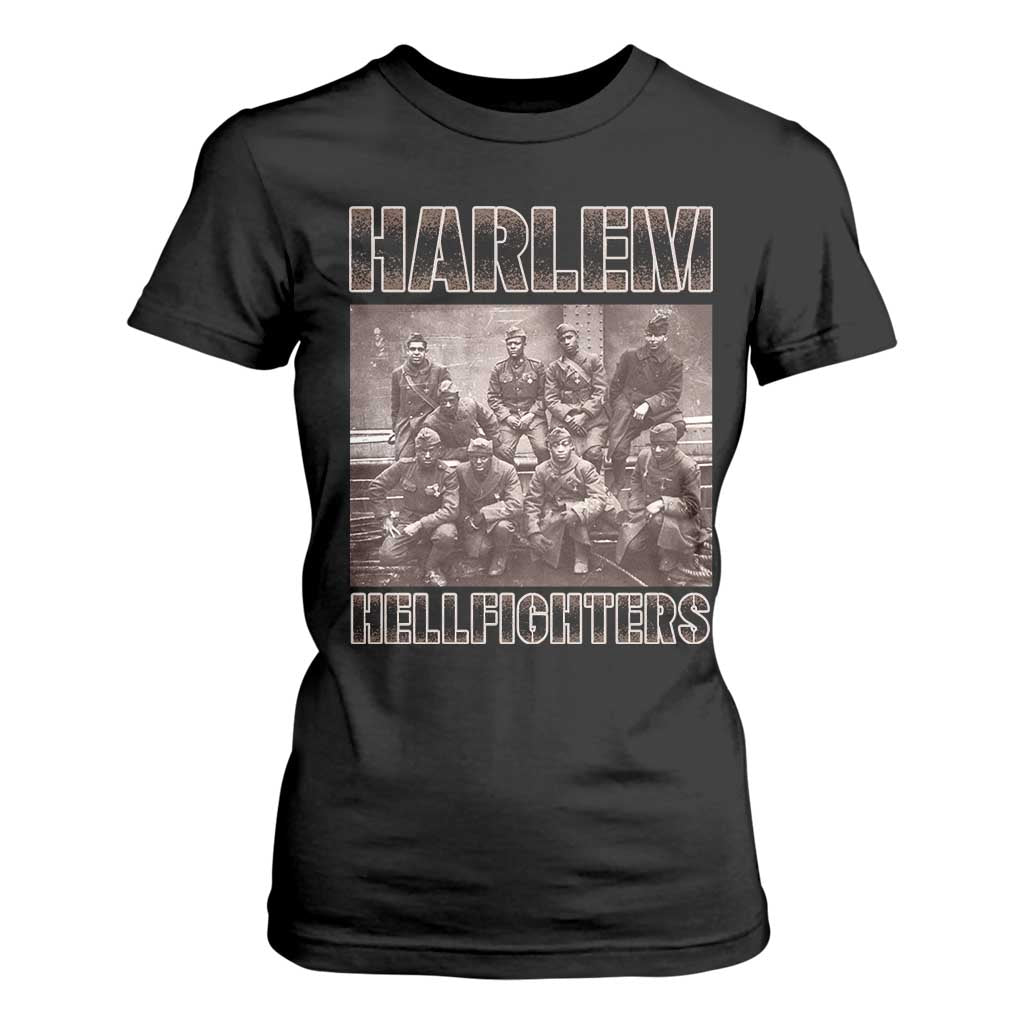 Harlem Hellfighters T Shirt For Women The 369th Infantry Regiment American Black History Military Soldiers TS09 Black Print Your Wear