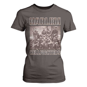 Harlem Hellfighters T Shirt For Women The 369th Infantry Regiment American Black History Military Soldiers TS09 Dark Chocolate Print Your Wear