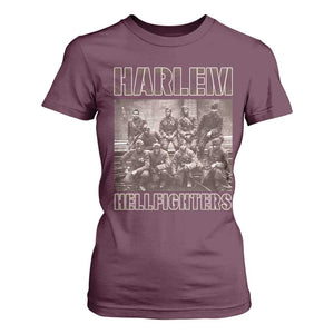 Harlem Hellfighters T Shirt For Women The 369th Infantry Regiment American Black History Military Soldiers TS09 Maroon Print Your Wear