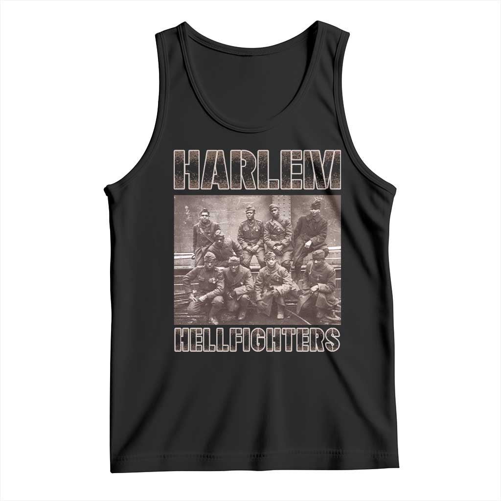 Harlem Hellfighters Tank Top The 369th Infantry Regiment American Black History Military Soldiers TS09 Black Print Your Wear