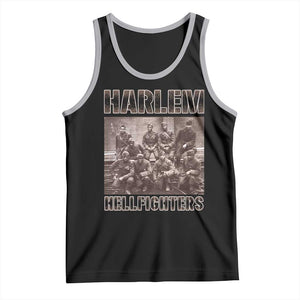 Harlem Hellfighters Tank Top The 369th Infantry Regiment American Black History Military Soldiers TS09 Black Athletic Heather Print Your Wear