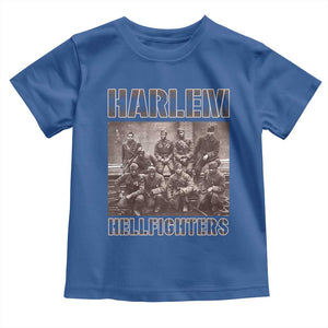 Harlem Hellfighters Toddler T Shirt The 369th Infantry Regiment American Black History Military Soldiers TS09 Royal Blue Print Your Wear