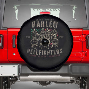 Harlem Hellfighters Spare Tire Cover American Military Soldiers Black History TS09 Black Print Your Wear